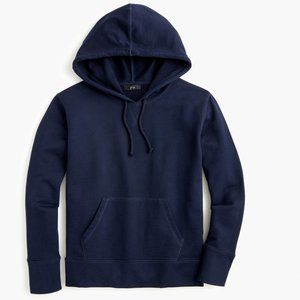 J Crew Garment Dyed Hoodie, L, Navy